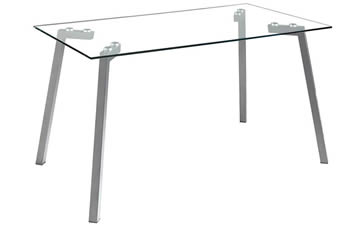 mesas de comedor de cristal